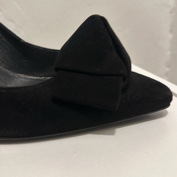 Stuart Weitzman black suede pumps - Picture 7 of 9